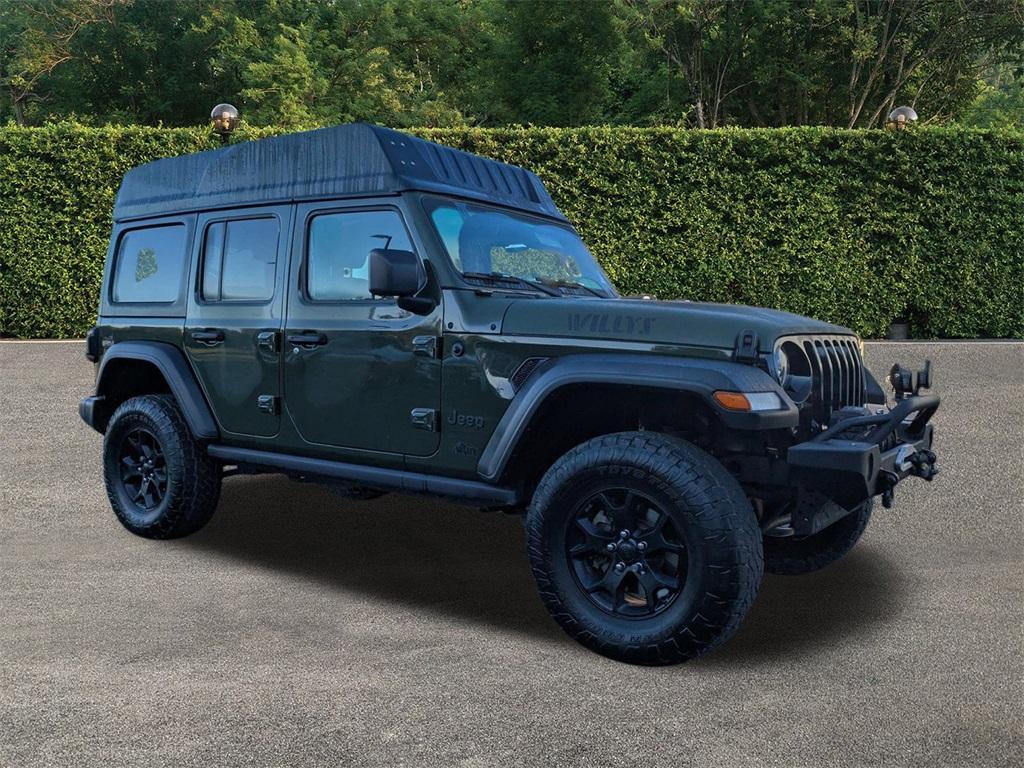 used 2020 Jeep Wrangler Unlimited car, priced at $18,995