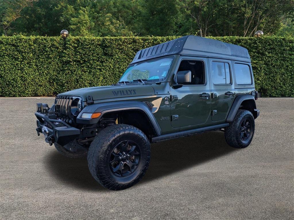 used 2020 Jeep Wrangler Unlimited car, priced at $18,995