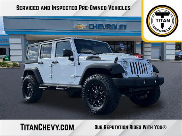 used 2018 Jeep Wrangler JK Unlimited car, priced at $27,992