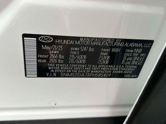 used 2023 Hyundai Santa Fe car, priced at $27,999