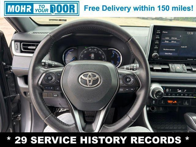 used 2021 Toyota RAV4 Hybrid car, priced at $24,496