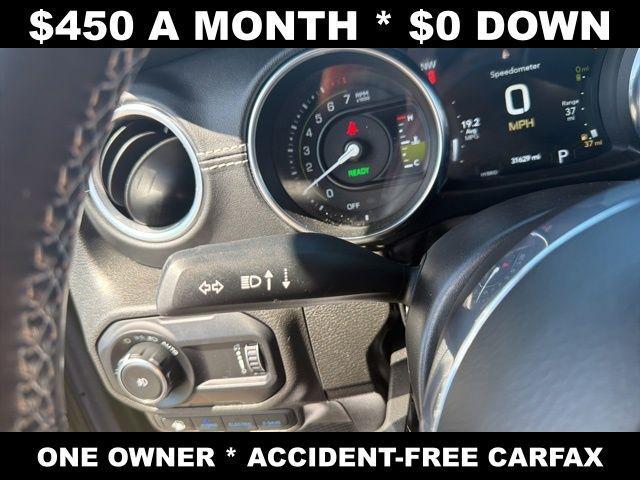 used 2023 Jeep Wrangler 4xe car, priced at $27,500