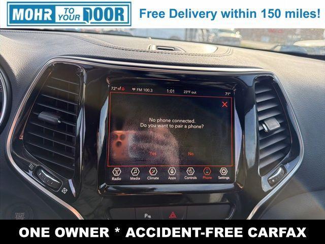 used 2019 Jeep Cherokee car, priced at $15,523