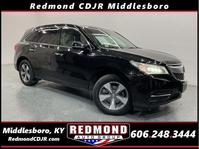 used 2016 Acura MDX car, priced at $7,500