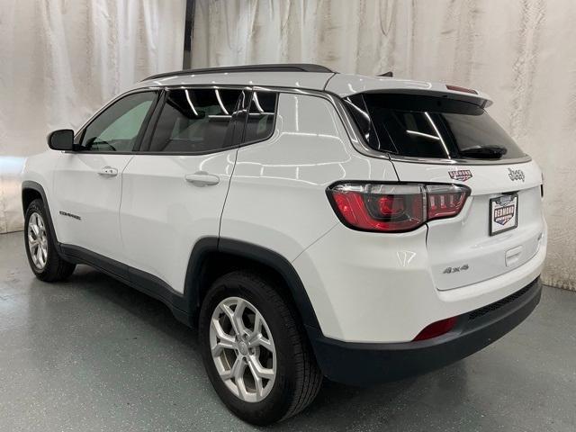 used 2024 Jeep Compass car, priced at $19,200