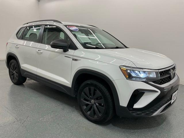 used 2024 Volkswagen Taos car, priced at $17,500