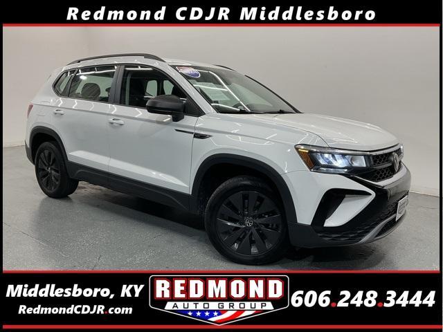 used 2024 Volkswagen Taos car, priced at $17,500