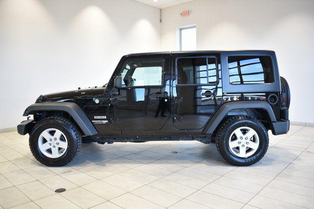 used 2018 Jeep Wrangler JK Unlimited car, priced at $20,998