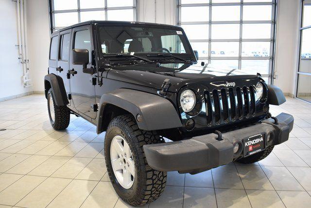 used 2018 Jeep Wrangler JK Unlimited car, priced at $20,998