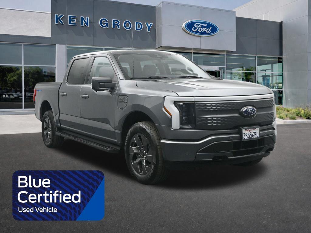used 2023 Ford F-150 Lightning car, priced at $41,600