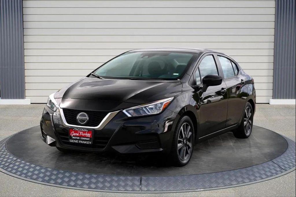 used 2021 Nissan Versa car, priced at $12,544