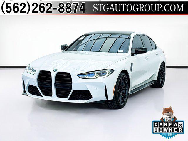 used 2021 BMW M3 car, priced at $69,797