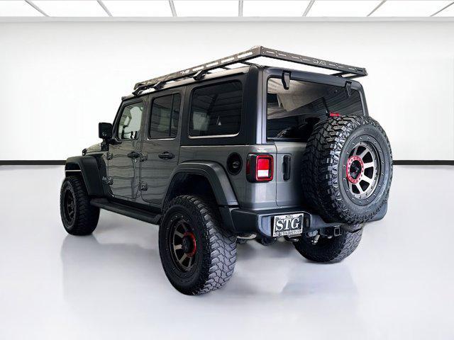 used 2020 Jeep Wrangler Unlimited car, priced at $26,599