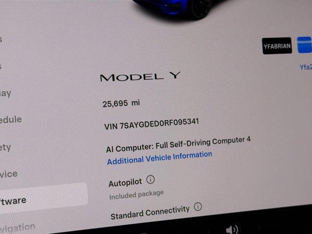used 2024 Tesla Model Y car, priced at $32,932