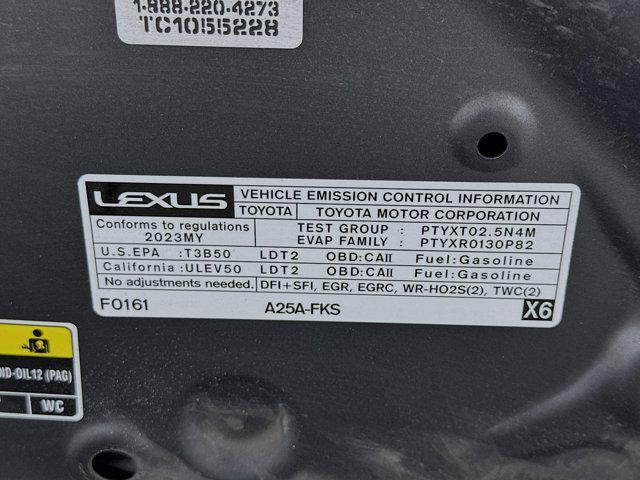 used 2023 Lexus NX 250 car, priced at $30,880