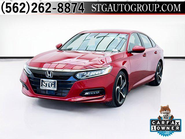 used 2018 Honda Accord car, priced at $18,197