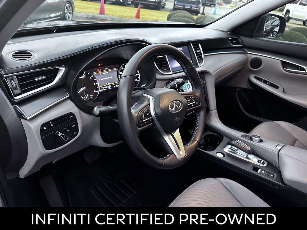 used 2025 INFINITI QX50 car, priced at $36,376