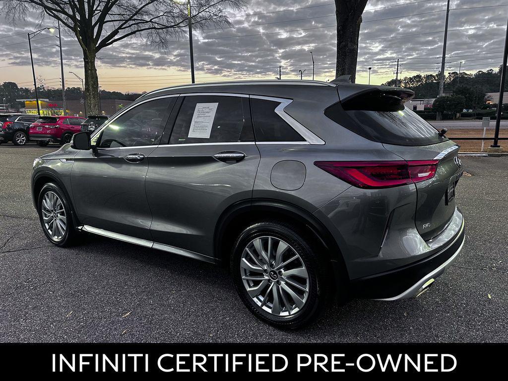 used 2025 INFINITI QX50 car, priced at $36,376