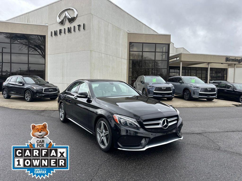 used 2015 Mercedes-Benz C-Class car, priced at $15,148