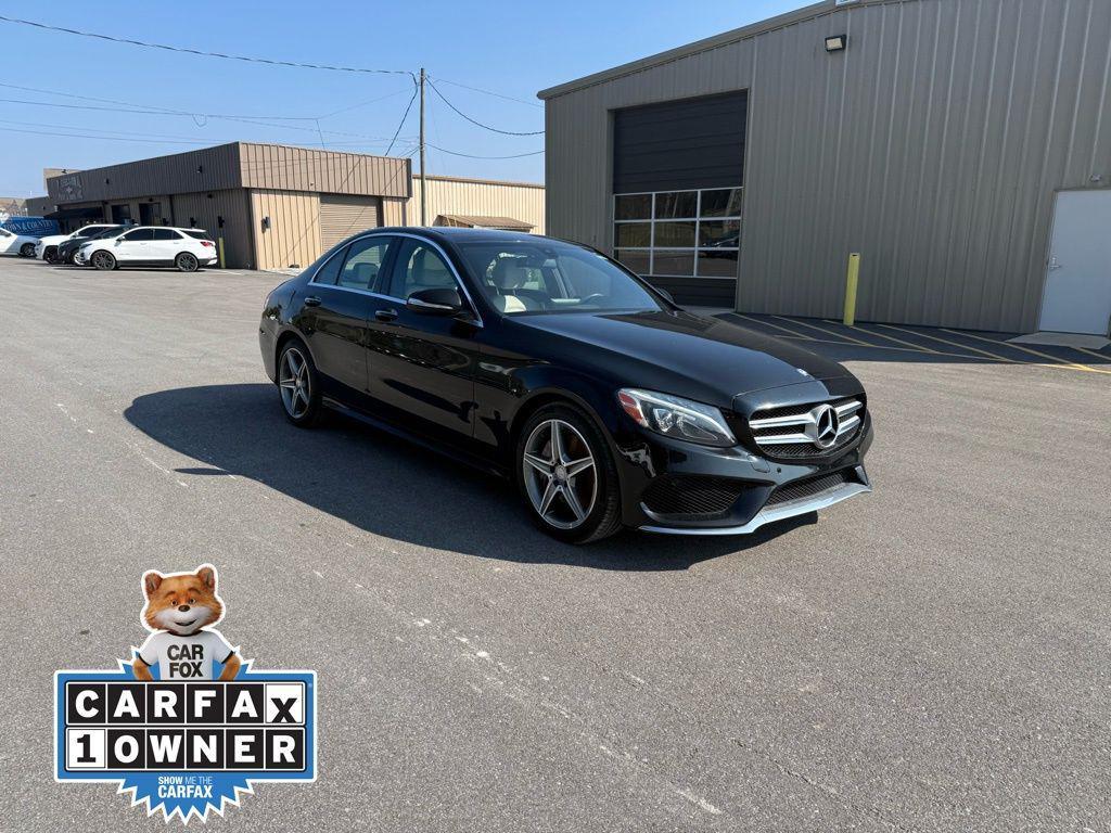 used 2015 Mercedes-Benz C-Class car, priced at $15,887