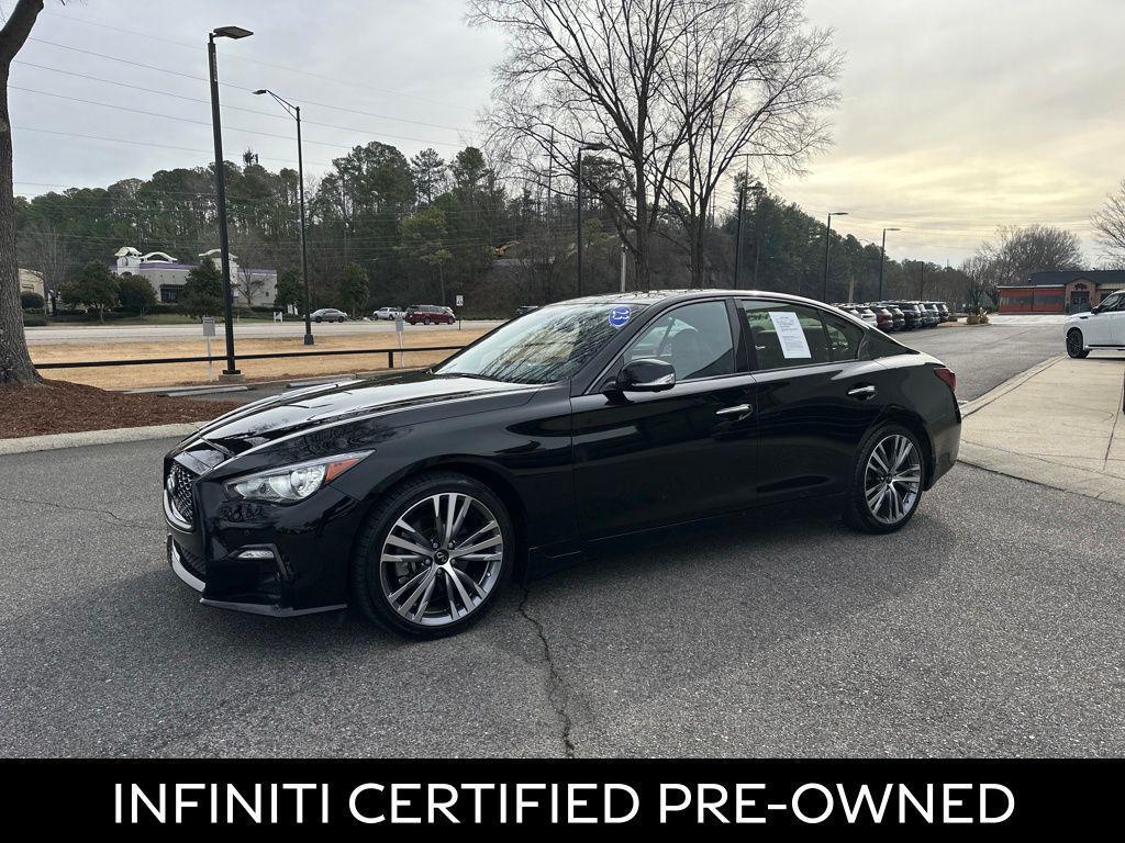used 2023 INFINITI Q50 car, priced at $36,059