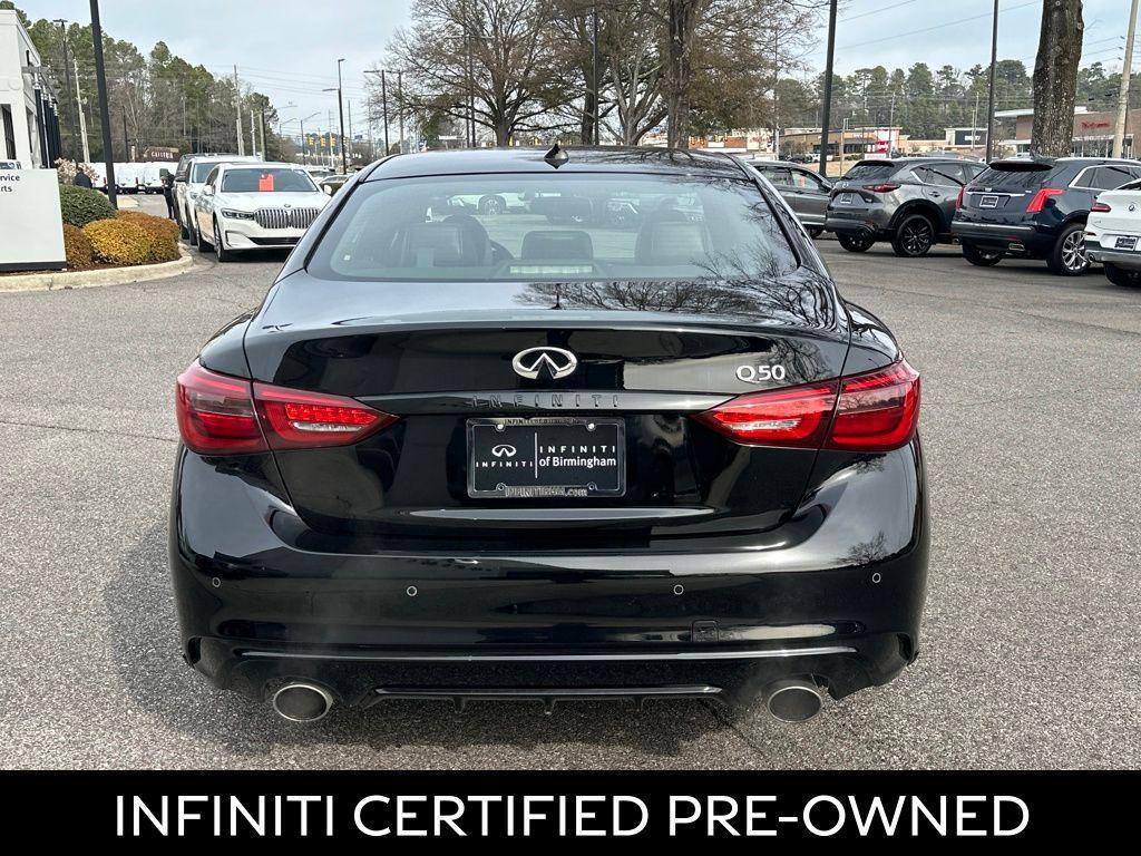 used 2023 INFINITI Q50 car, priced at $36,059