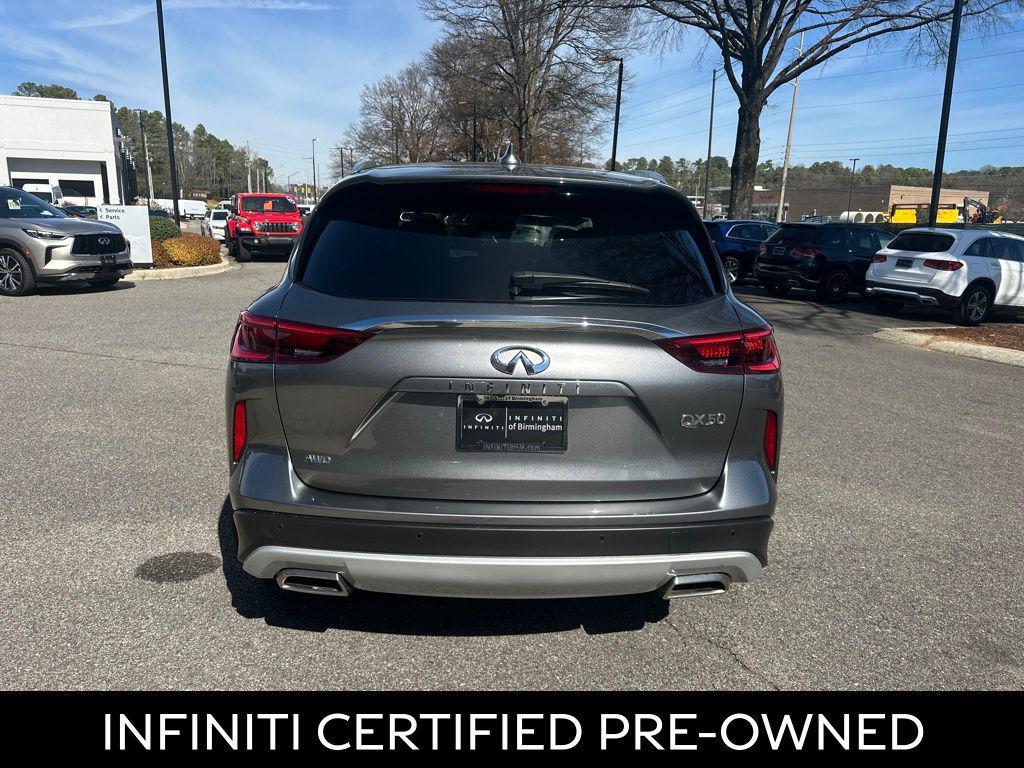 used 2021 INFINITI QX50 car, priced at $26,405