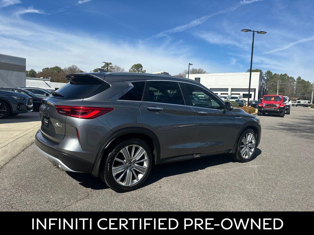 used 2021 INFINITI QX50 car, priced at $26,405