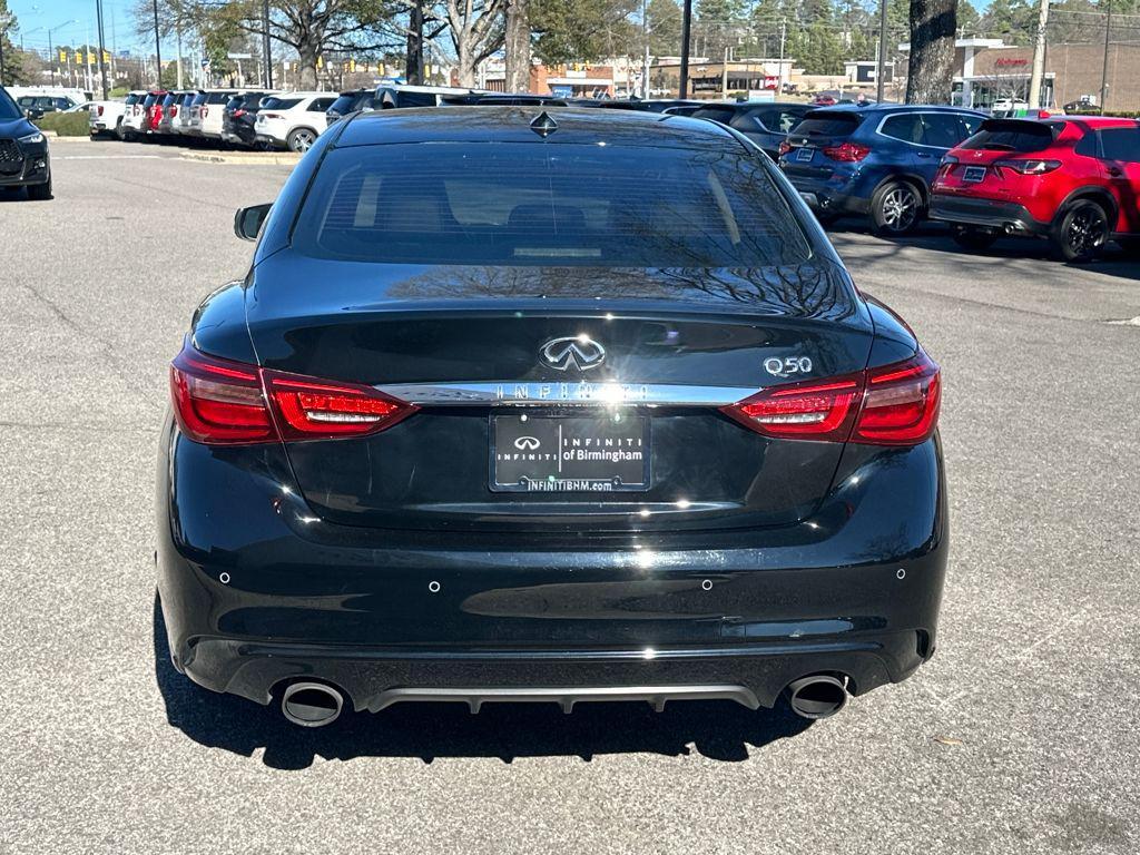 used 2021 INFINITI Q50 car, priced at $17,525