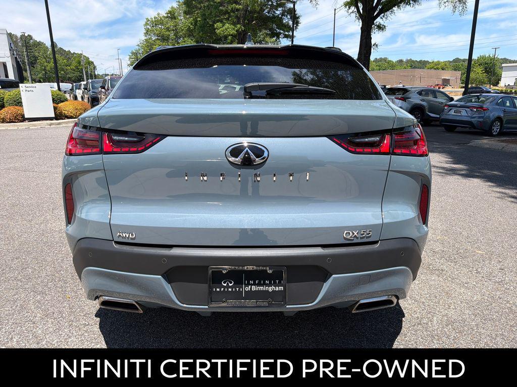 used 2024 INFINITI QX55 car, priced at $36,997