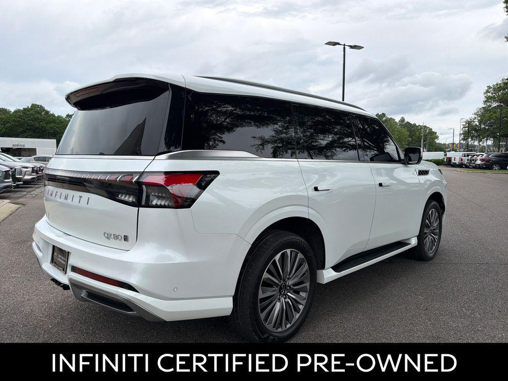used 2025 INFINITI QX80 car, priced at $79,014