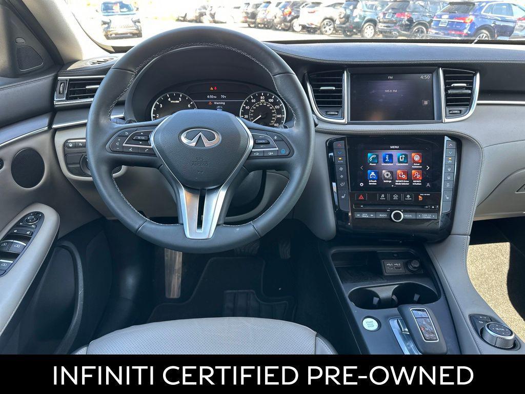 used 2025 INFINITI QX50 car, priced at $38,708
