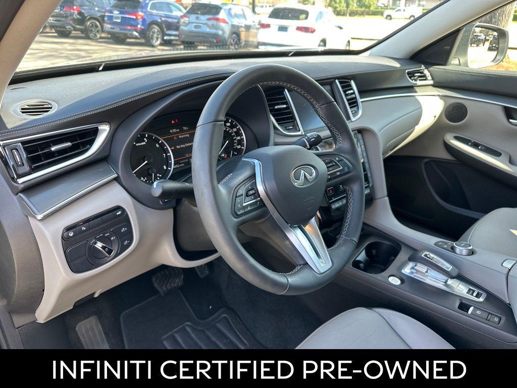used 2025 INFINITI QX50 car, priced at $38,708