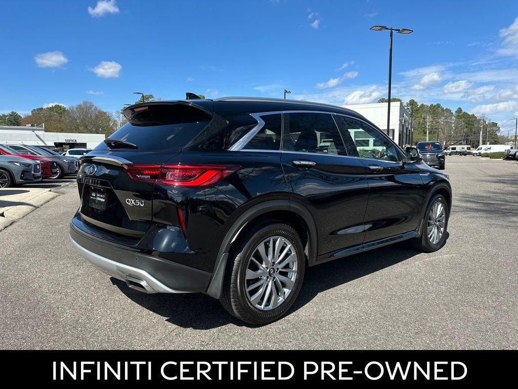 used 2025 INFINITI QX50 car, priced at $38,708