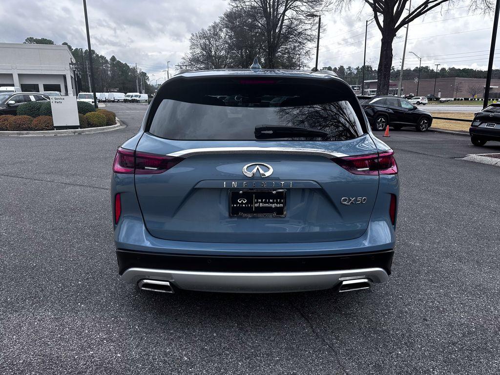 used 2024 INFINITI QX50 car, priced at $31,350