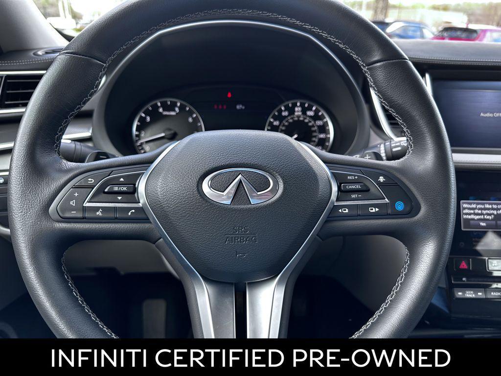 used 2024 INFINITI QX50 car, priced at $37,300