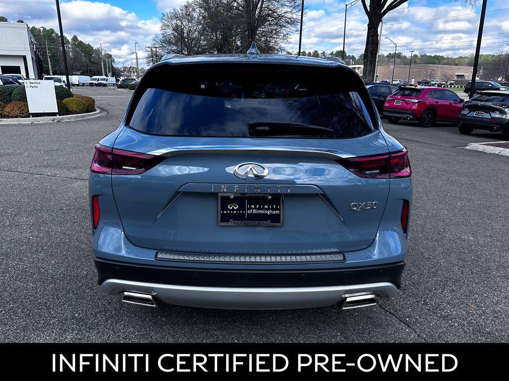 used 2024 INFINITI QX50 car, priced at $37,300