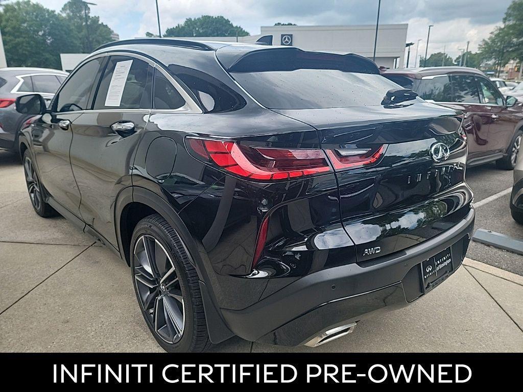 used 2025 INFINITI QX55 car, priced at $40,767