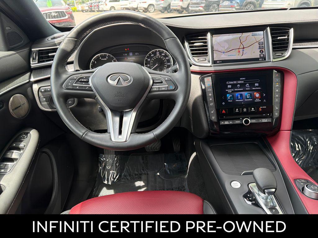 used 2022 INFINITI QX55 car, priced at $36,997