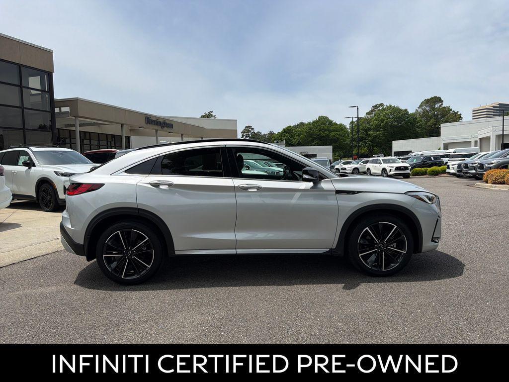 used 2022 INFINITI QX55 car, priced at $36,997