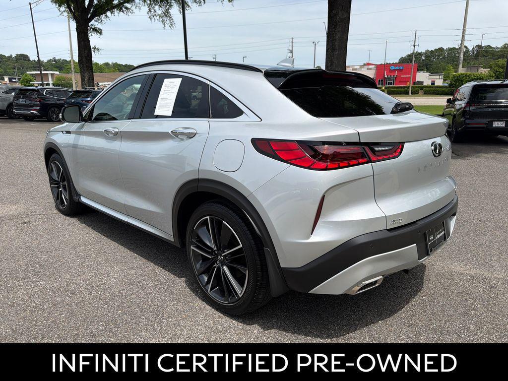 used 2022 INFINITI QX55 car, priced at $36,997