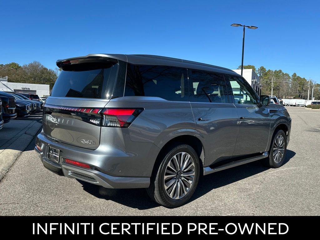 used 2025 INFINITI QX80 car, priced at $80,100