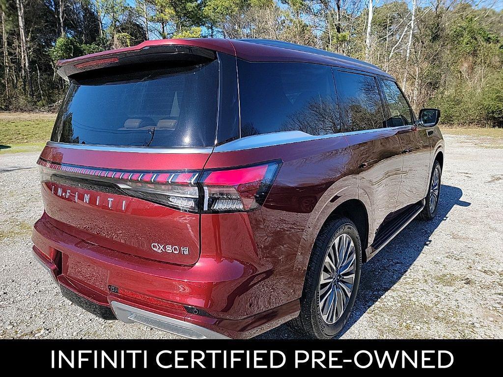 used 2025 INFINITI QX80 car, priced at $85,825