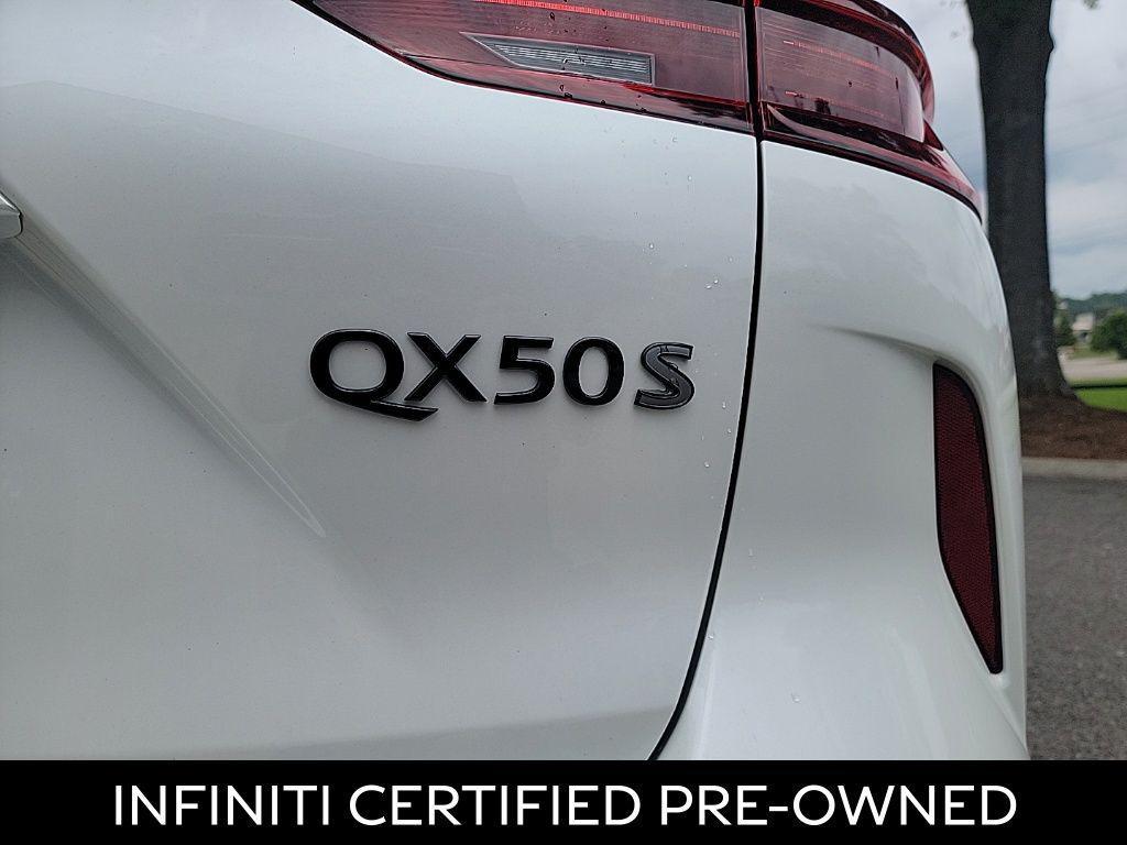 used 2024 INFINITI QX50 car, priced at $38,633