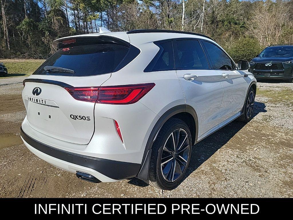 used 2024 INFINITI QX50 car, priced at $36,450