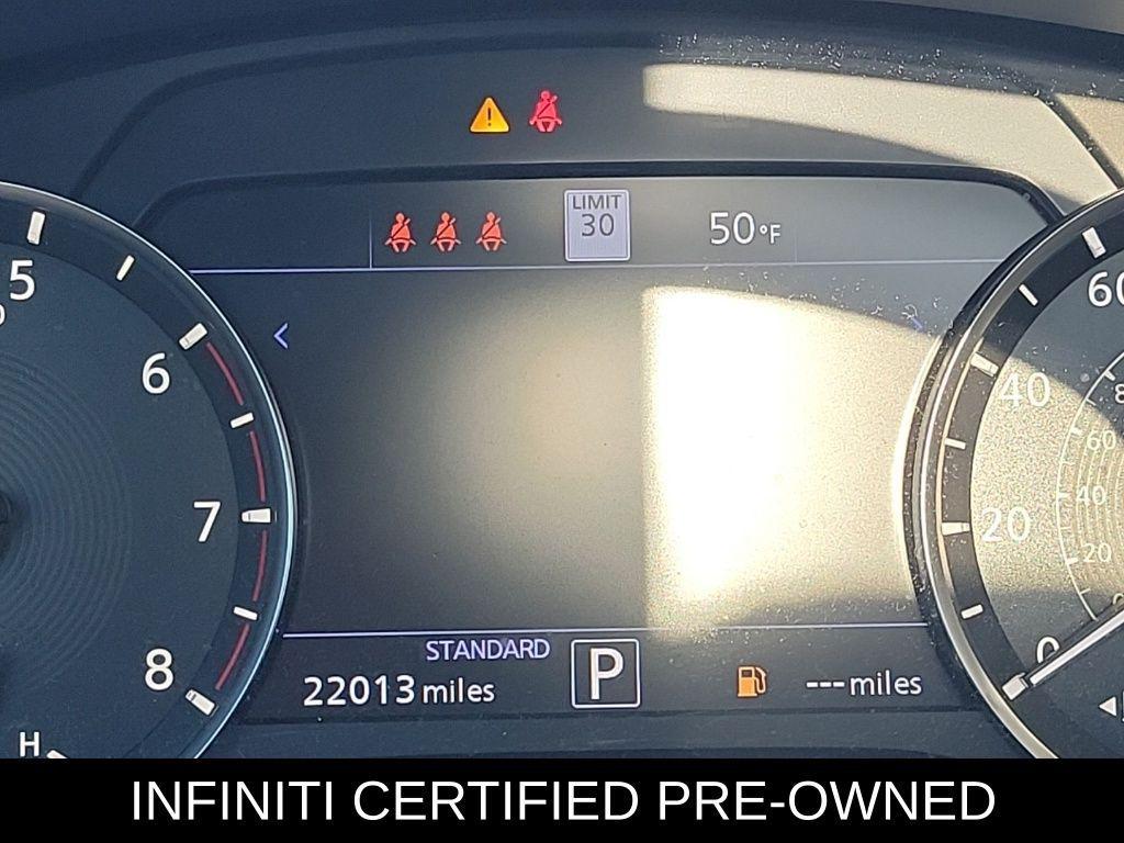 used 2024 INFINITI QX50 car, priced at $36,450