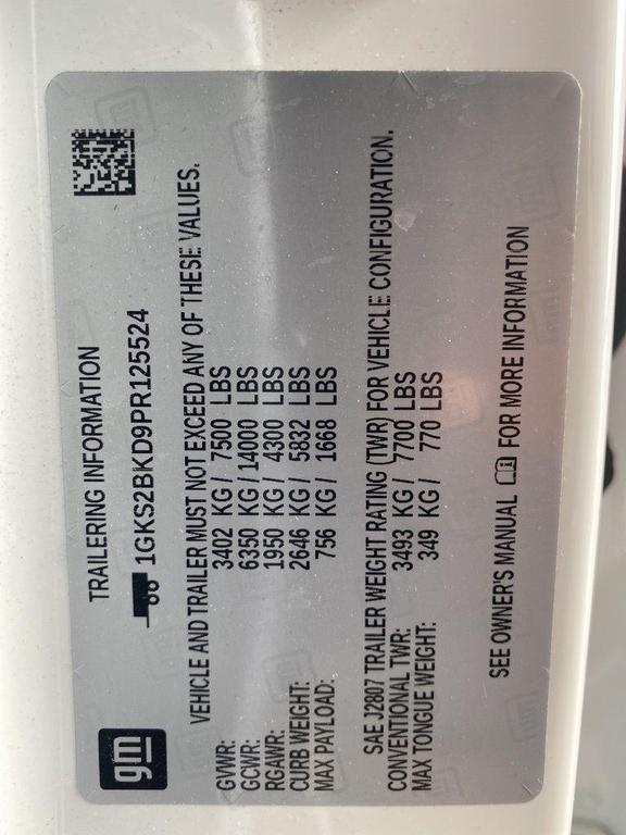 used 2023 GMC Yukon car