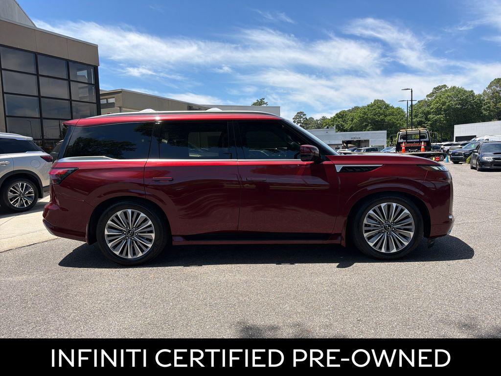 used 2025 INFINITI QX80 car, priced at $81,443