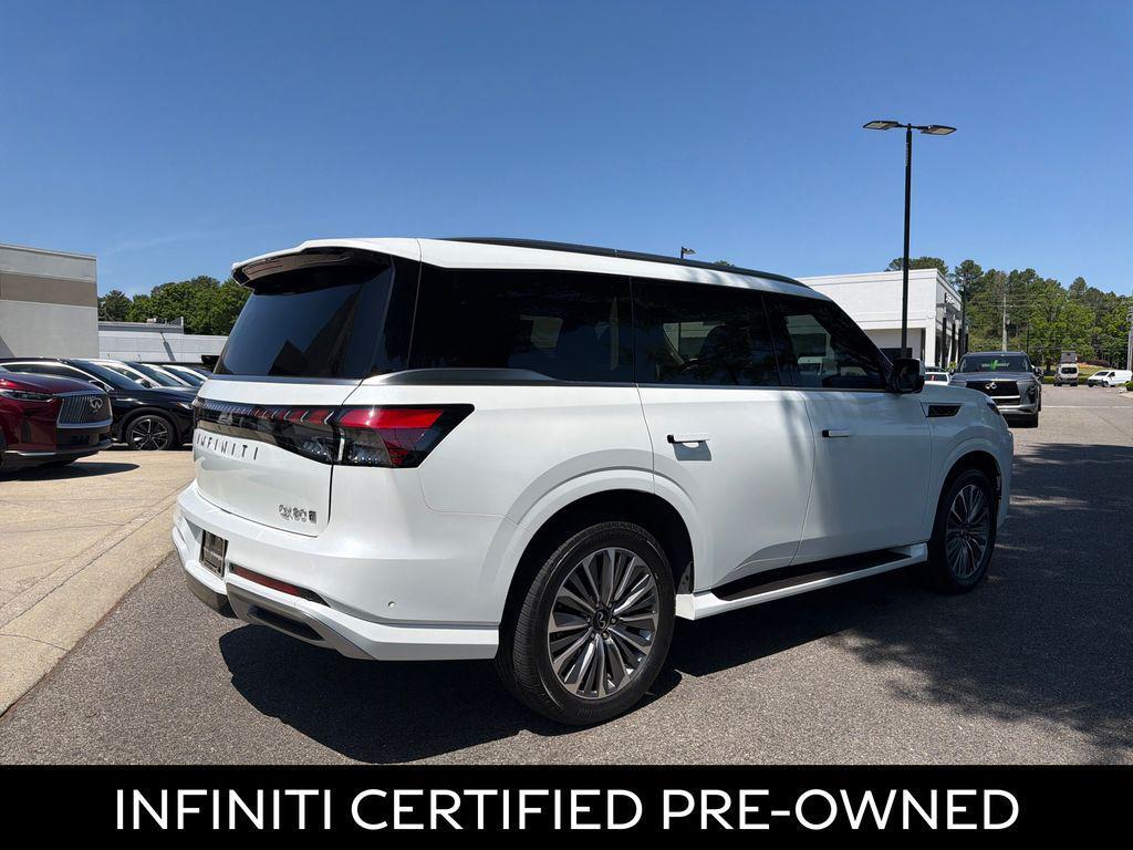 used 2025 INFINITI QX80 car, priced at $81,307