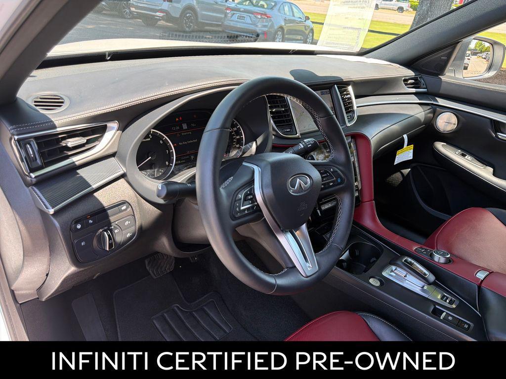 used 2025 INFINITI QX50 car, priced at $46,400